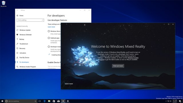 Windows 10 Cloud не будет работать со смешанной реальностью