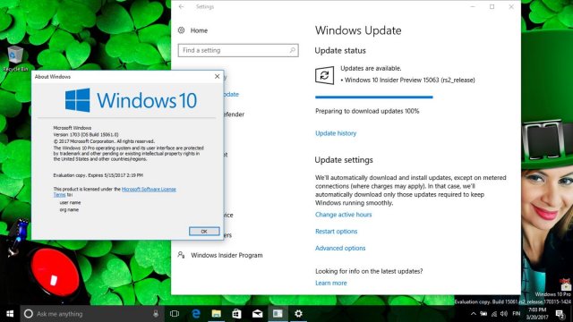 Windows 10 Build 15063 доступна для загрузки