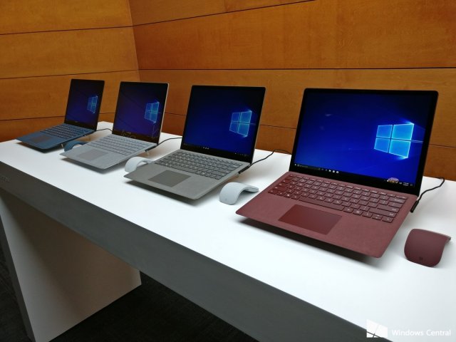 Представлен ноутбук Microsoft Surface Laptop