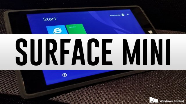 Информация и фотографии отменённого планшета Microsoft Surface Mini