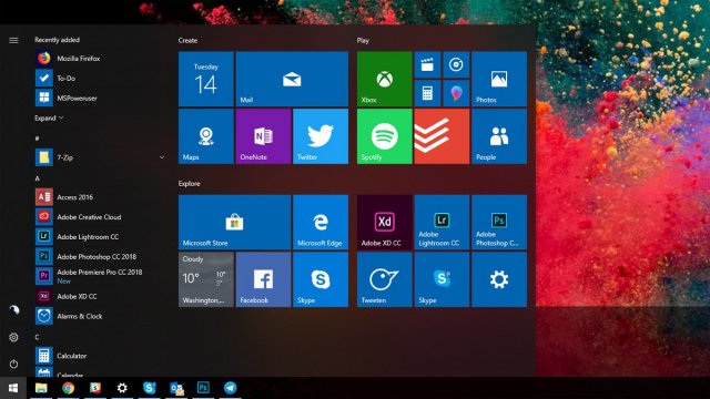 В Release Preview доступна Windows 10 Build 17133