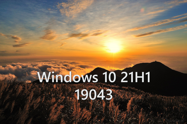 Офлайн-установка компонентов Windows 10 21H1 Build 19043 [KB5000736]