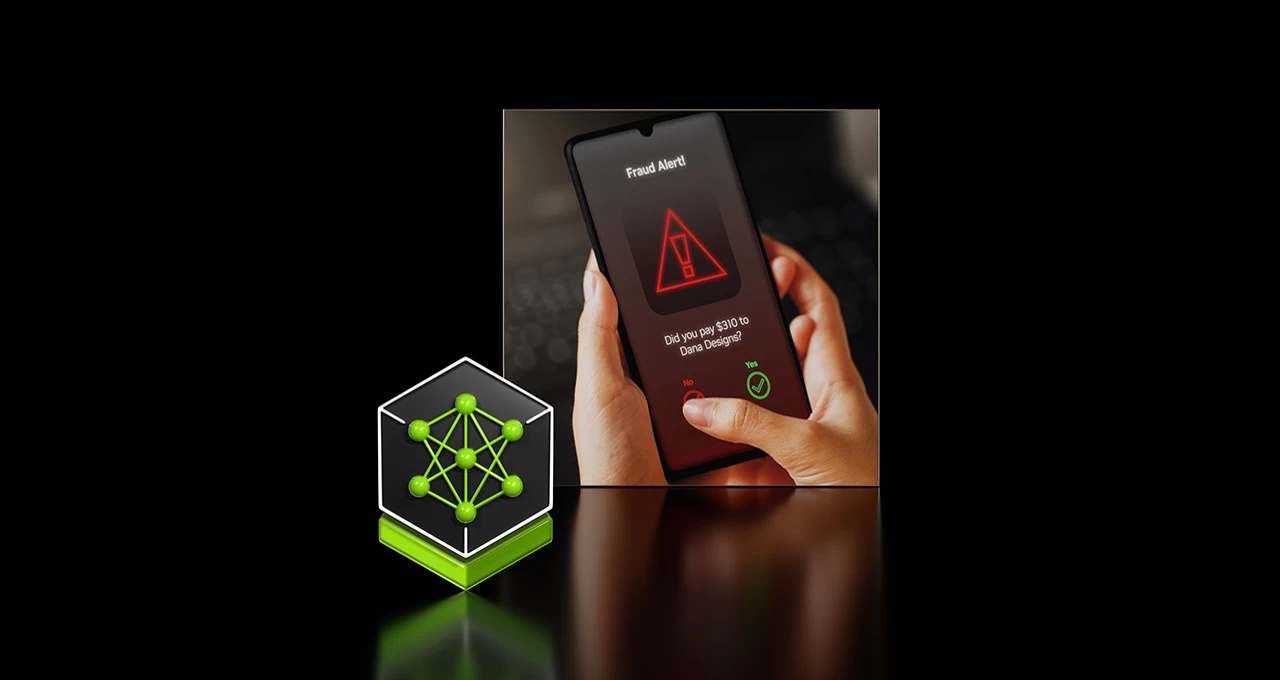 Изображение к статье: NVIDIA запускает AI Blueprint для борьбы с мошенничеством с кредитными картами - AI Технологии на MSReview.net