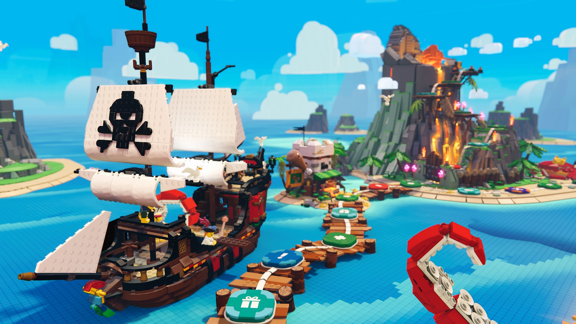 Пиратский корабль в LEGO Party!