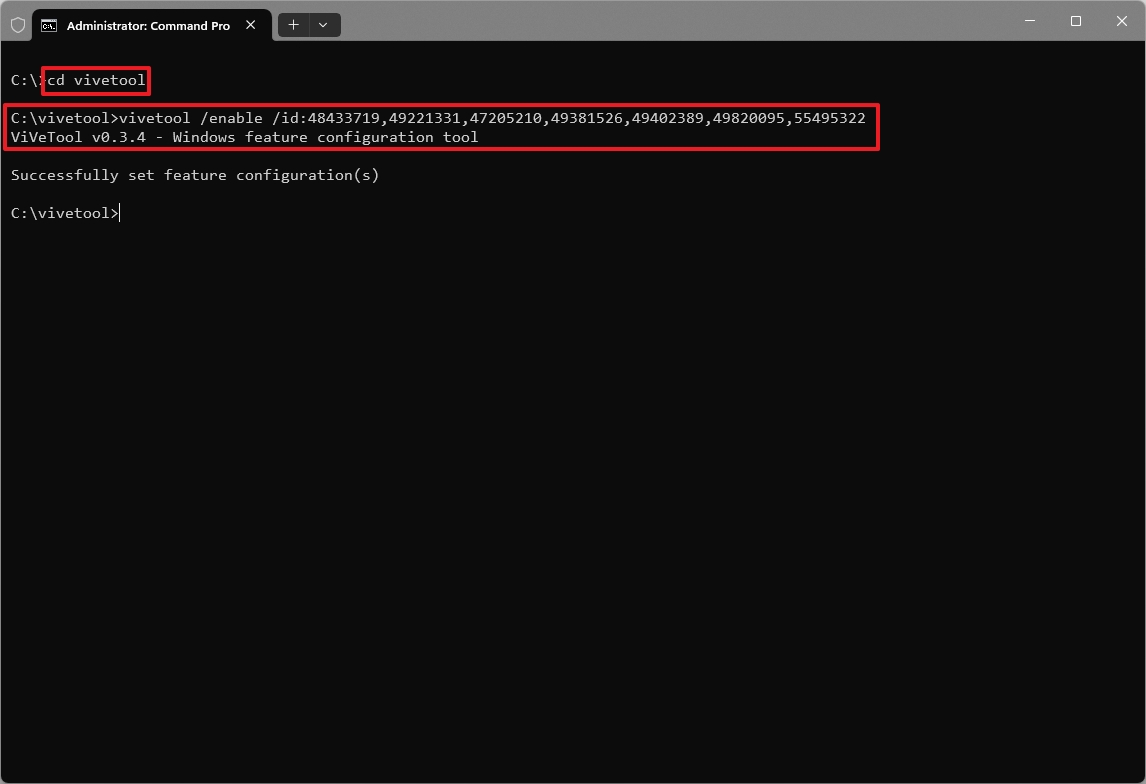 Включение нового меню "Пуск" в Windows 11