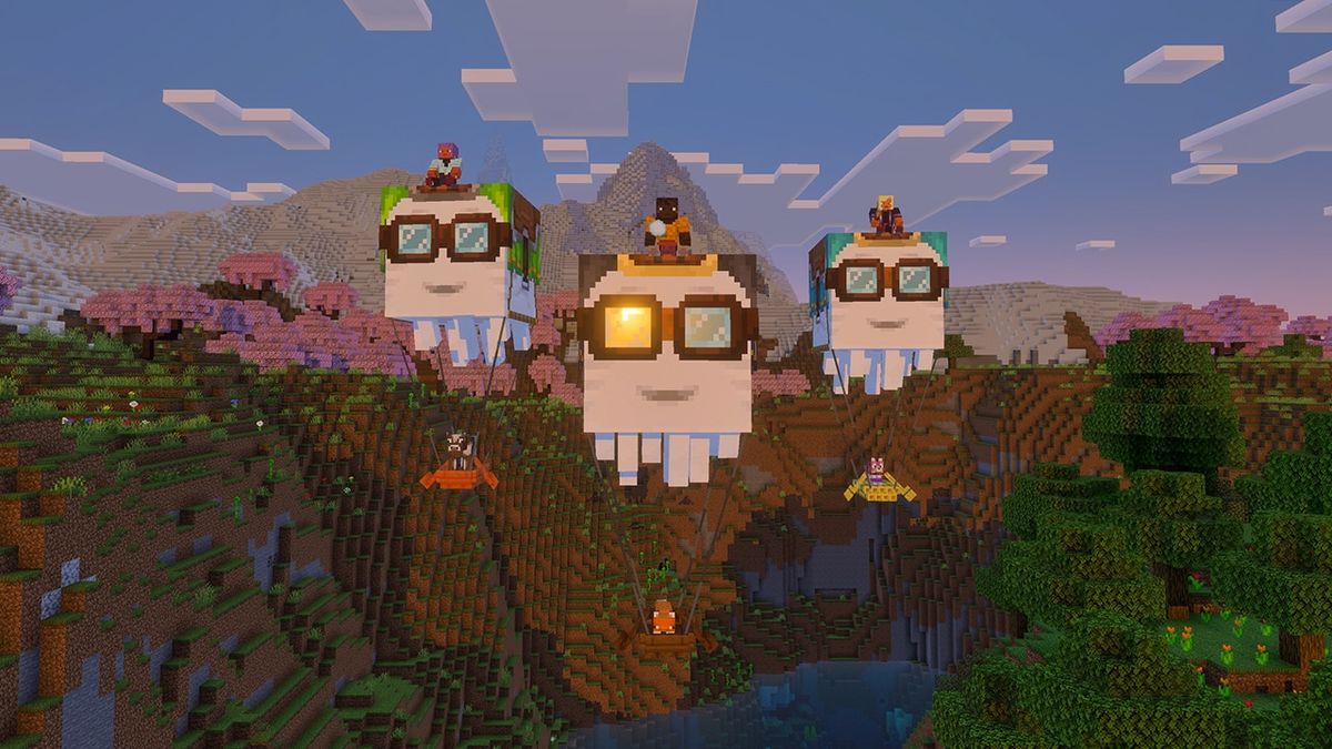 Изображение к статье: Minecraft: Готовьтесь к полетам на Гастах и потрясающей графике! - Игры на MSReview.net