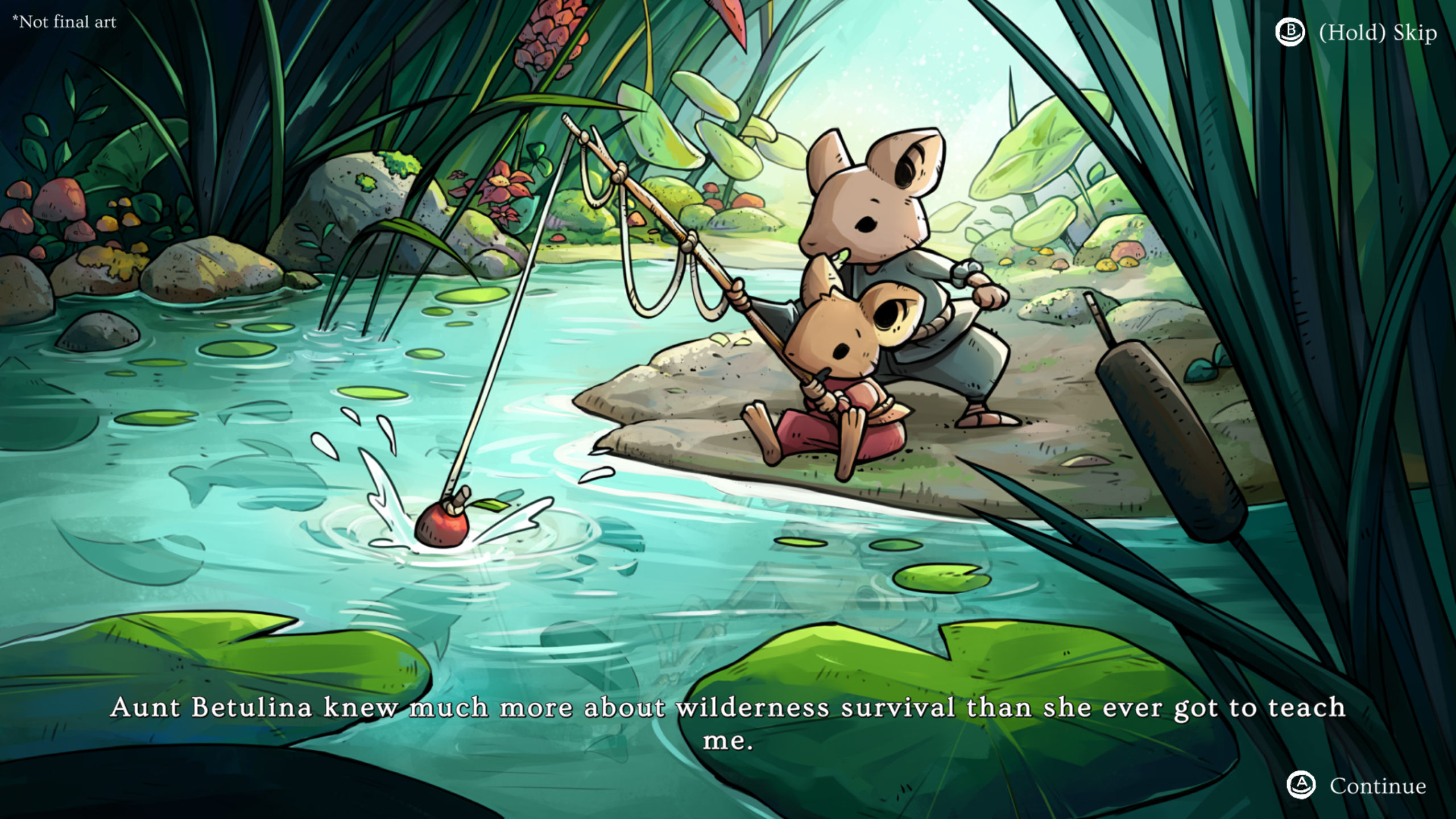 Winter Burrow от Pine Creek Games черпает вдохновение из комиксов Mouse Guard, Don't Starve, 7 Days to Die и Animal Crossing.