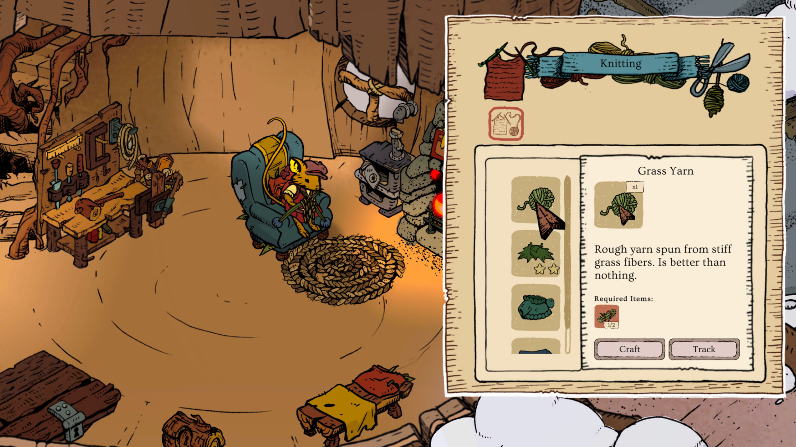 Winter Burrow от Pine Creek Games черпает вдохновение из комиксов Mouse Guard, Don't Starve, 7 Days to Die и Animal Crossing.