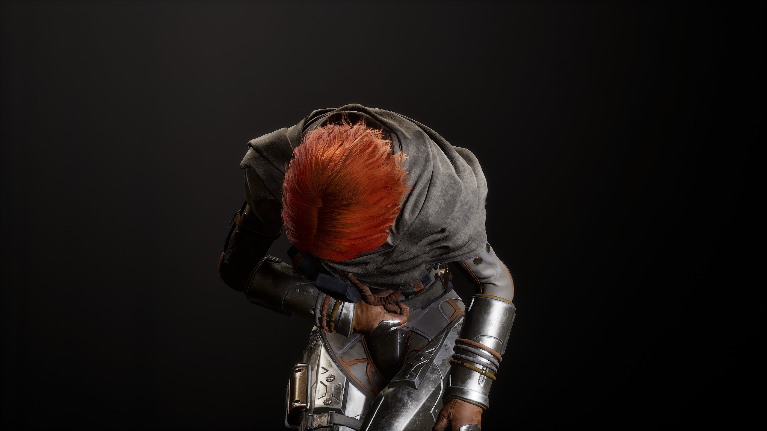 The main character in Dune in agonizing pain.