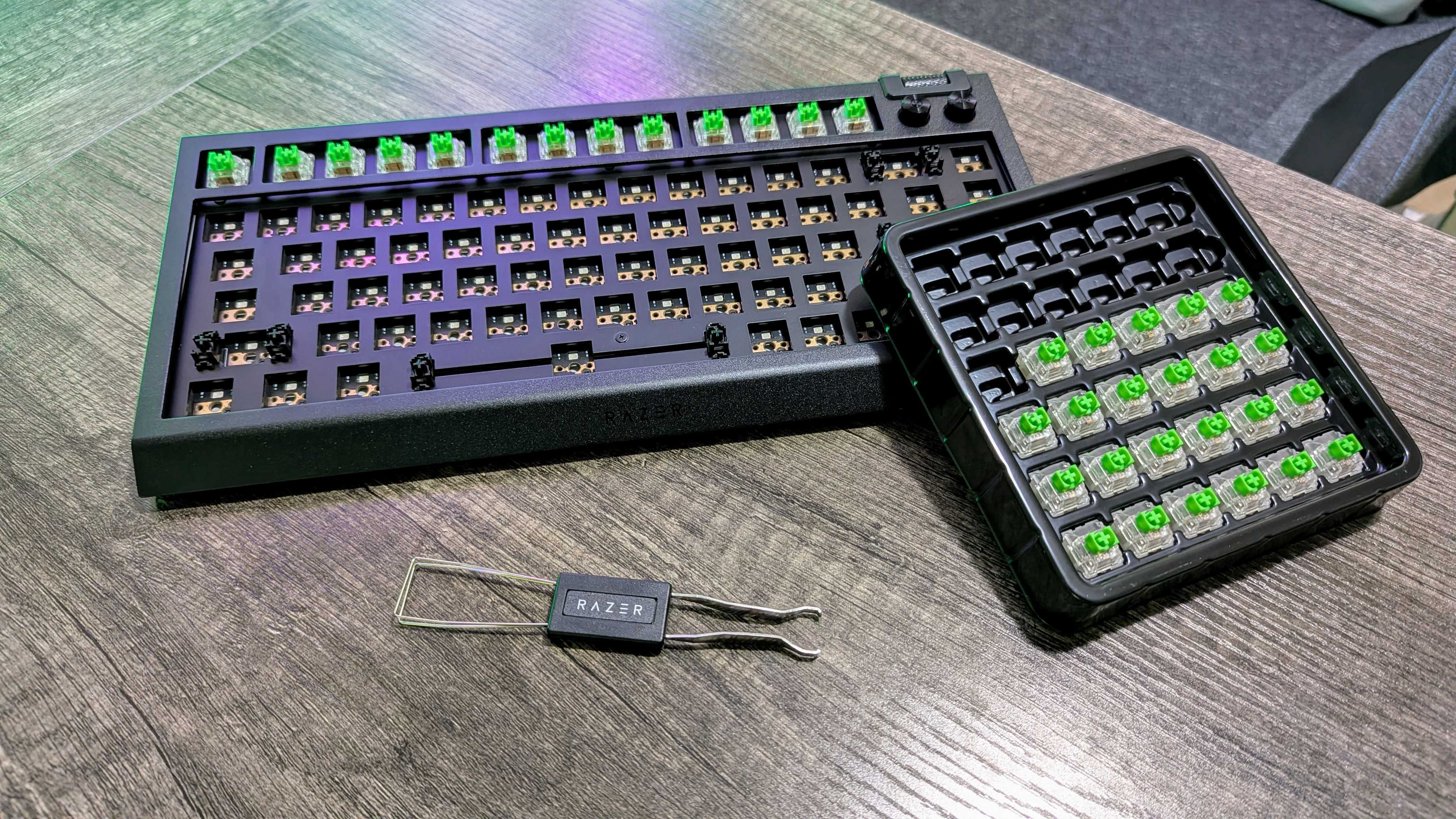 Игровая клавиатура Razer BlackWidow V4 75% Barebones.