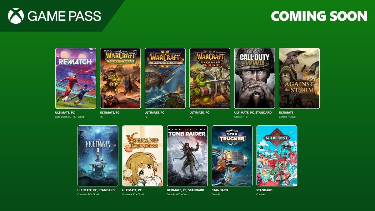 Изображение к статье: Xbox Game Pass: Возвращение легенд Warcraft, новый Call of Duty и море других игр! - Xbox Series X на MSReview.net