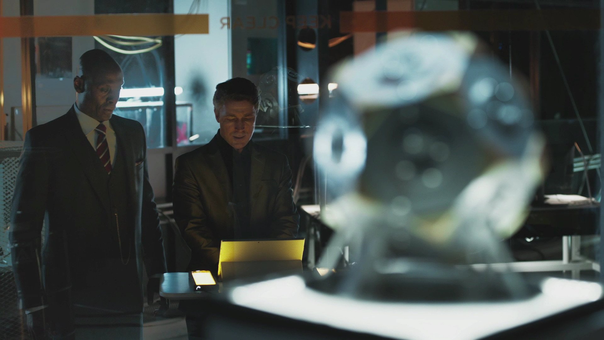 Кадр из игрового ТВ-шоу Quantum Break