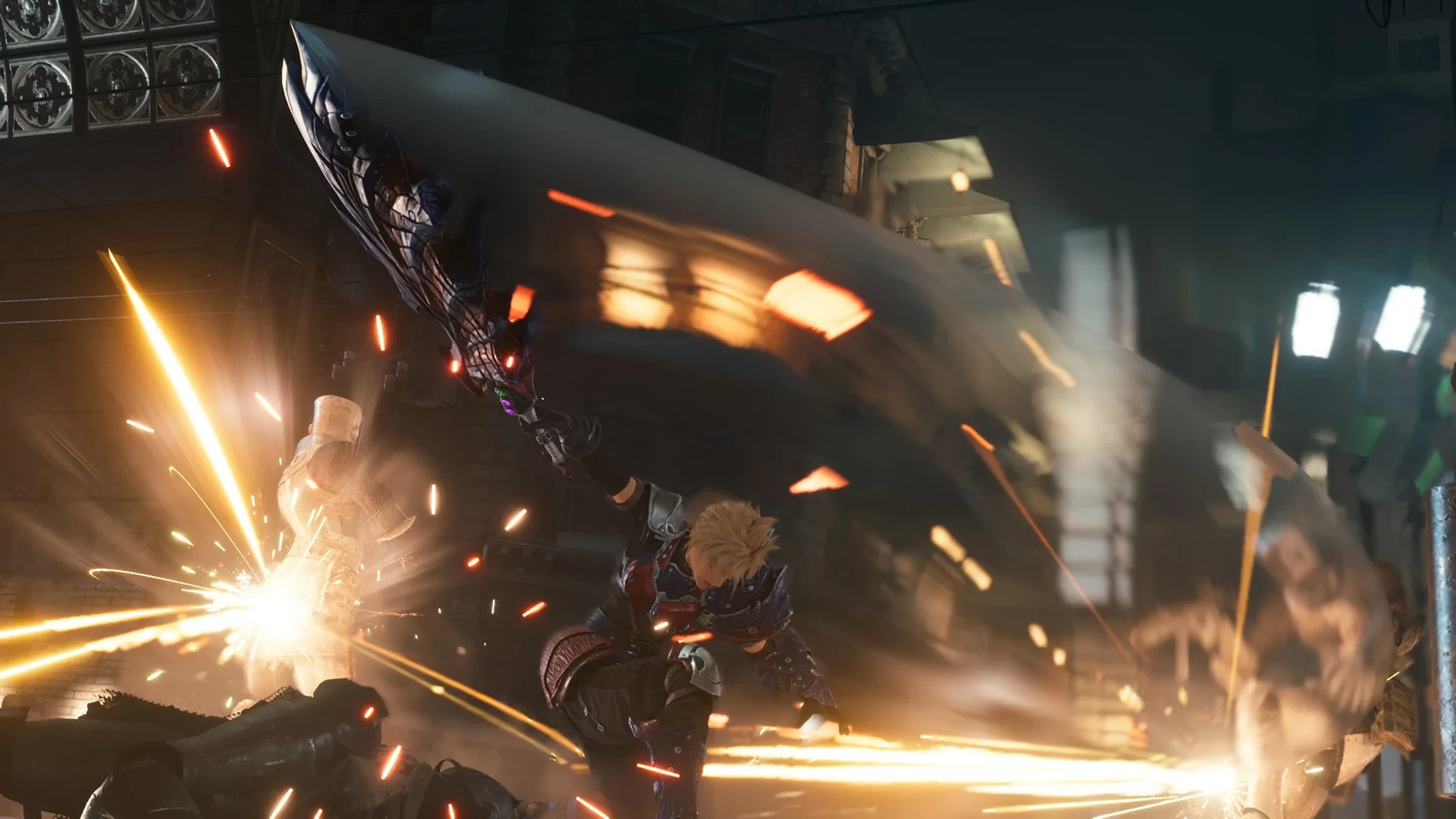 Клауд в экипировке Главенуса в модифицированной версии Final Fantasy VII Remake