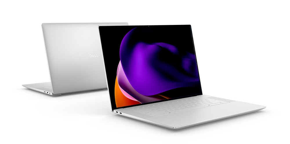 Dell Premium 16 в платиновом цвете.