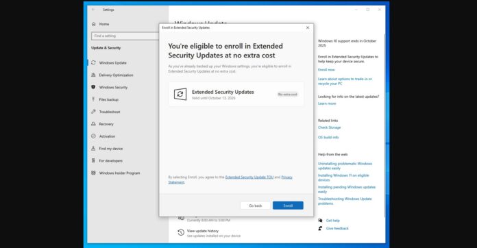 Изображение к статье: Продолжаем пользоваться Windows 10: Microsoft обеспечит обновления безопасности, даже если ваш компьютер не поддерживает Windows 11 - Windows 10 на MSReview.net