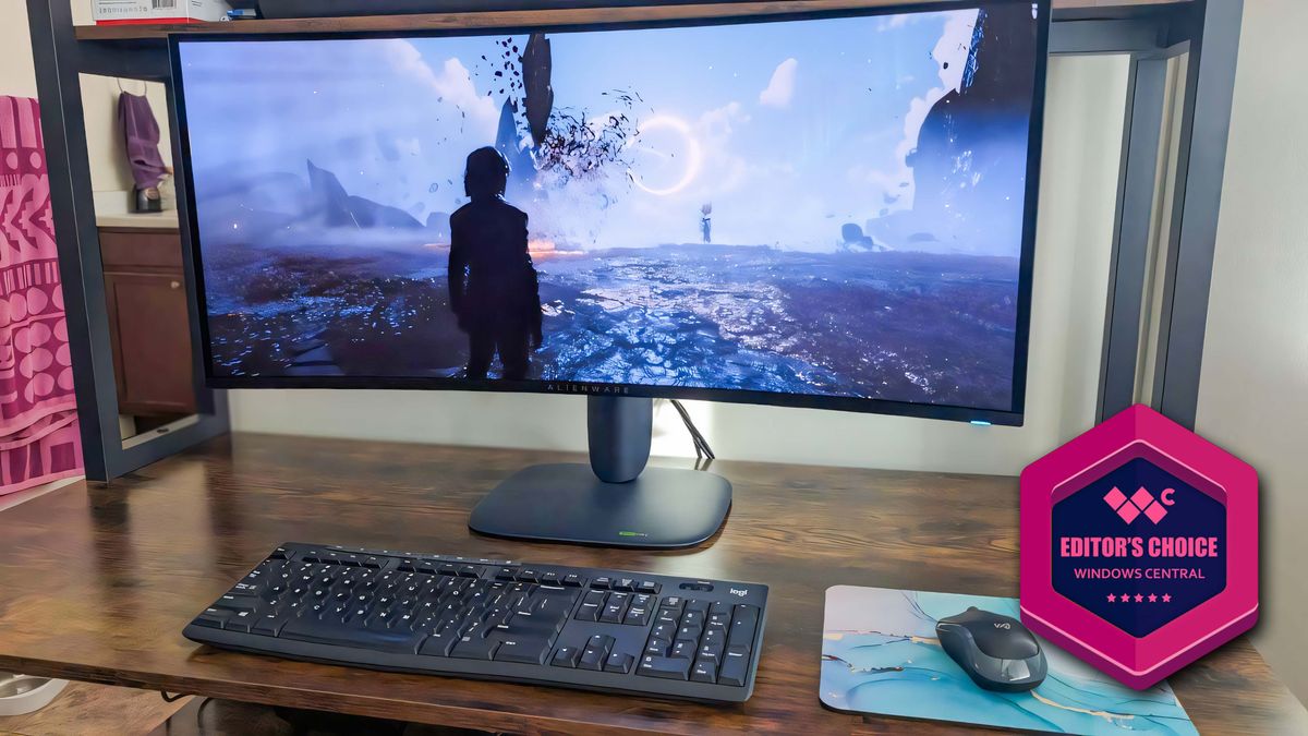 Изображение к статье: Погружение в Игру: Обзор Изогнутого QD-OLED Монитора Alienware 34" AW3425DW с Частотой 240 Гц - Железо на MSReview.net