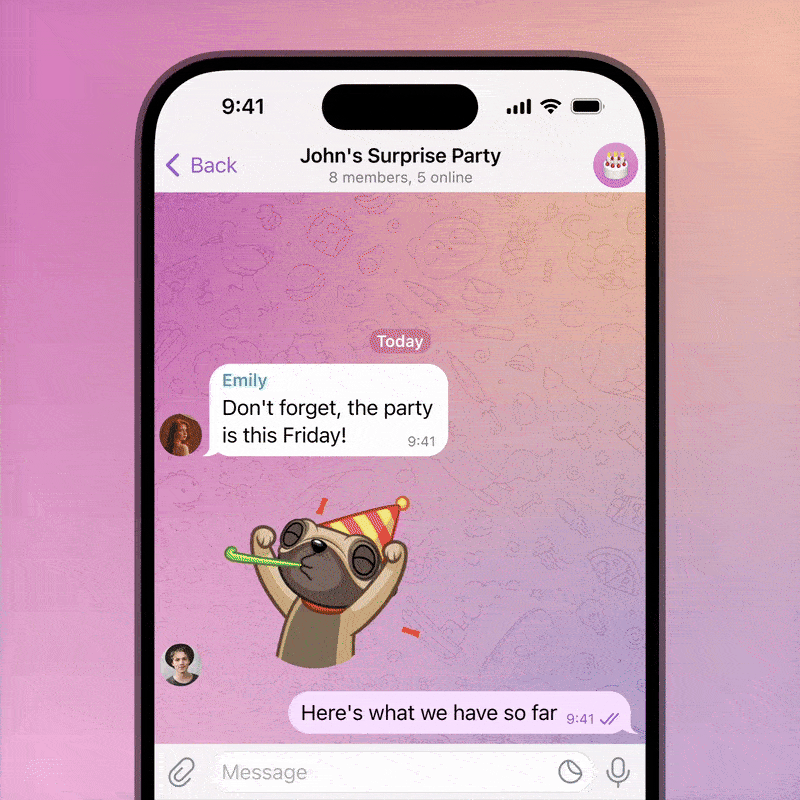 Чек-листы в Telegram