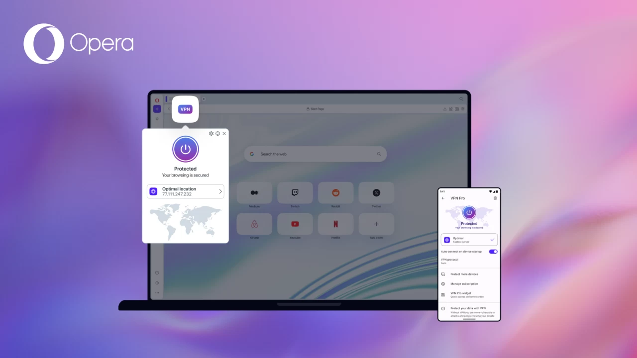 Изображение к статье: Твой интернет – твои правила: Opera прокачала свой VPN, чтобы ты был в безопасности - Software на MSReview.net