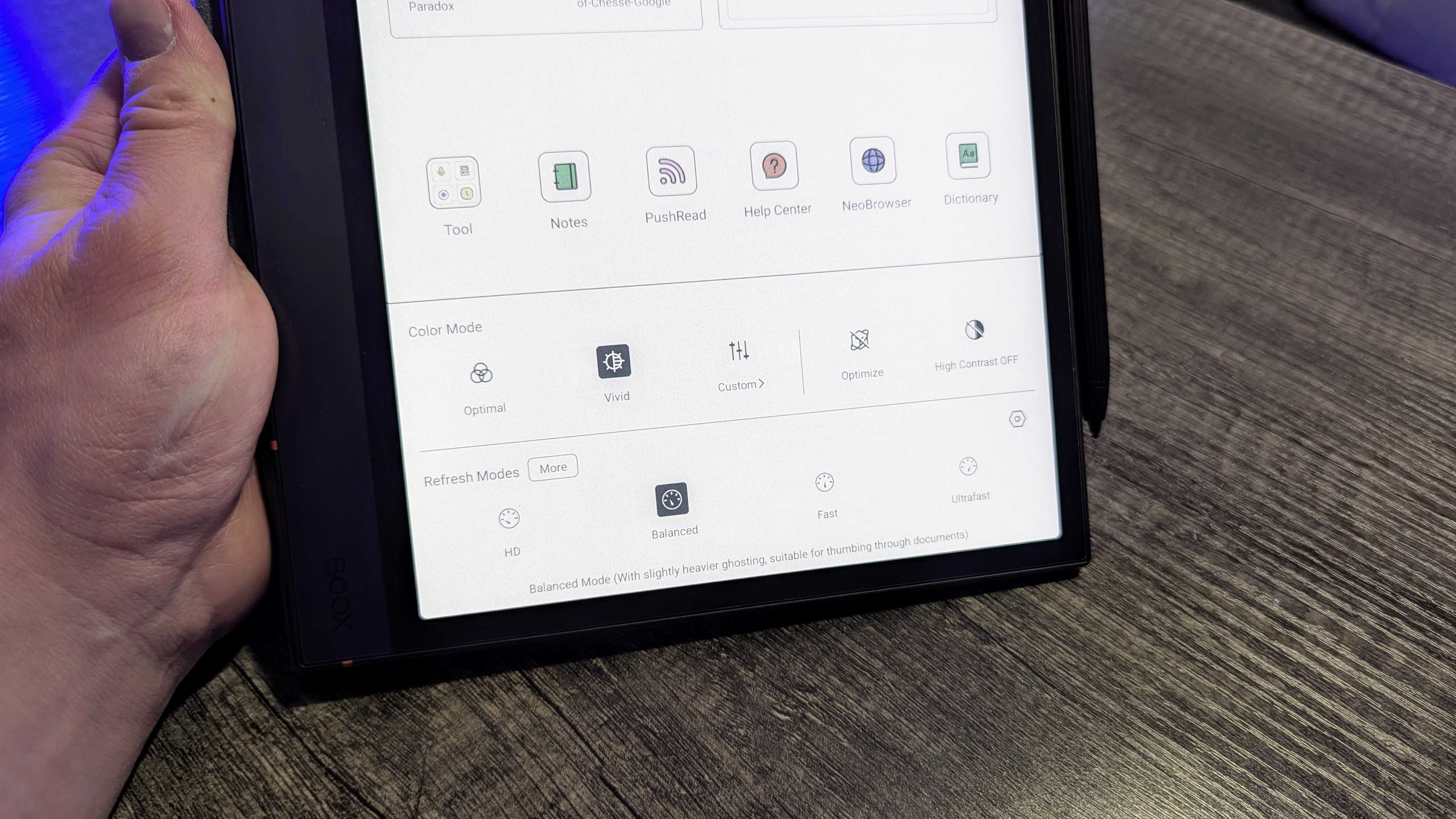 Изображение E-Ink планшета BOOX Note Air4 C.
