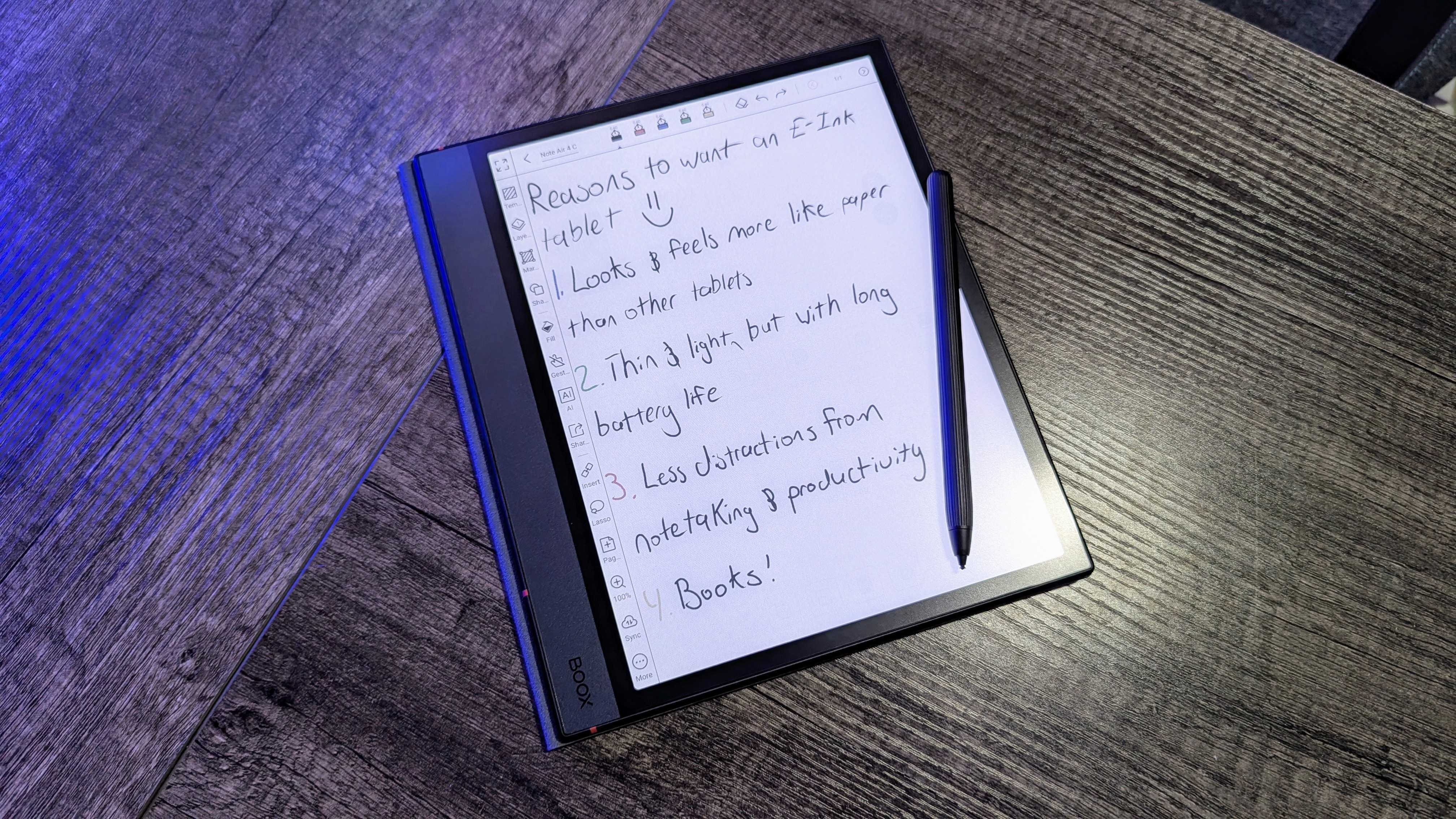 Изображение E-Ink планшета BOOX Note Air4 C.