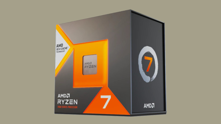 AMD Ryzen 7 7800X3D packaging