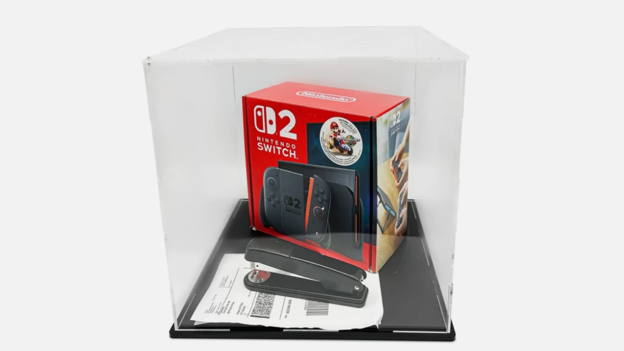 Изображение к статье: Скандальный степлер, повредивший Nintendo Switch 2, выставлен GameStop на аукцион за баснословные деньги – уже 17 000 долларов! - Gaming на MSReview.net