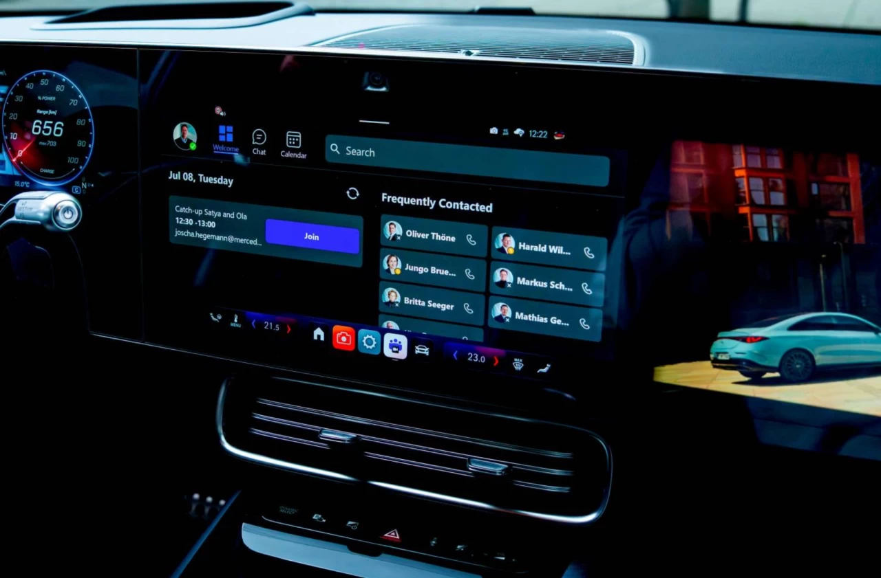 Изображение к статье: Mercedes-Benz и Microsoft: ваш офис теперь и в автомобиле - Microsoft на MSReview.net