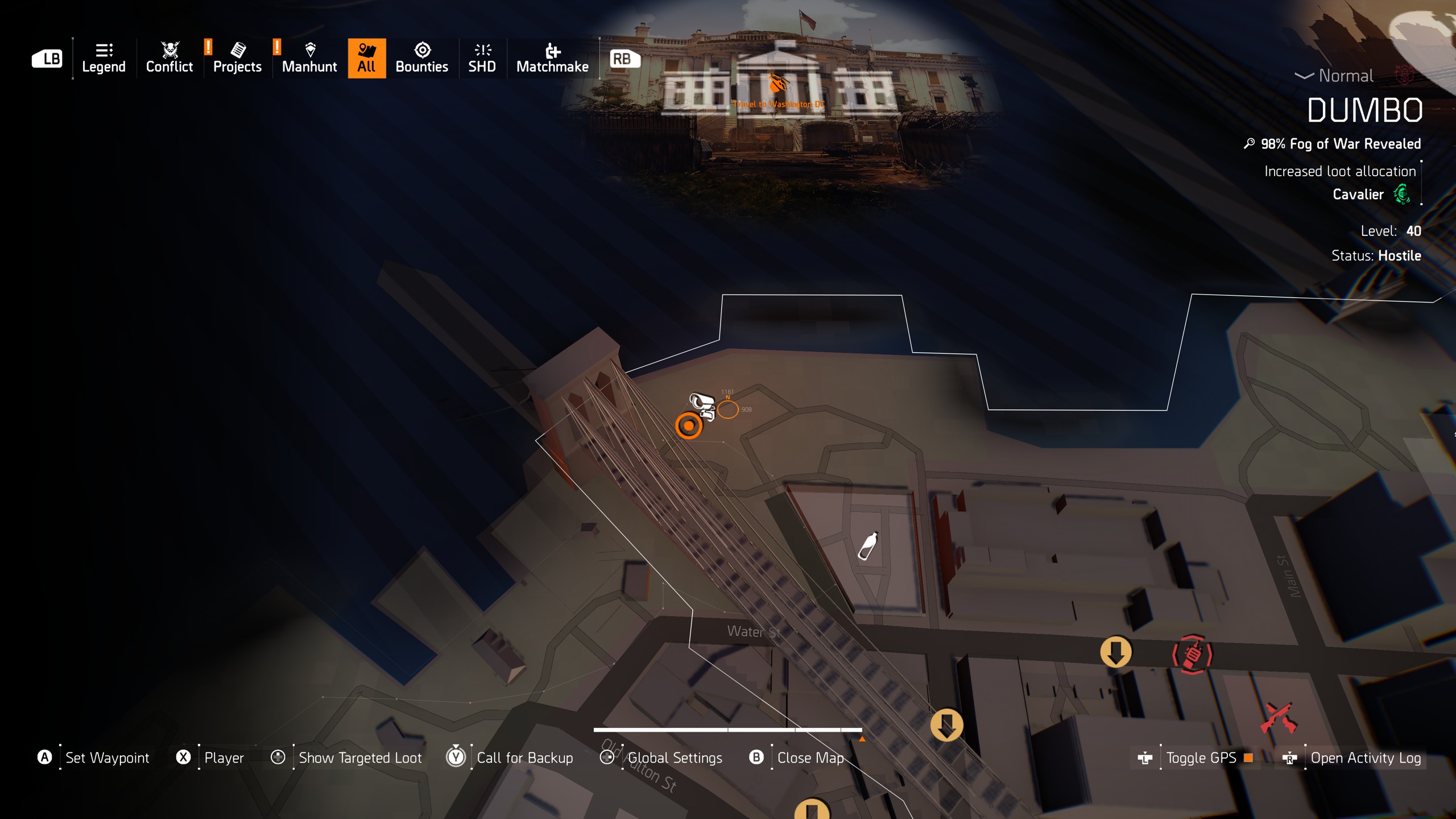 Местоположение финального секретного ECHO в The Division 2 Battle for Brooklyn DLC.