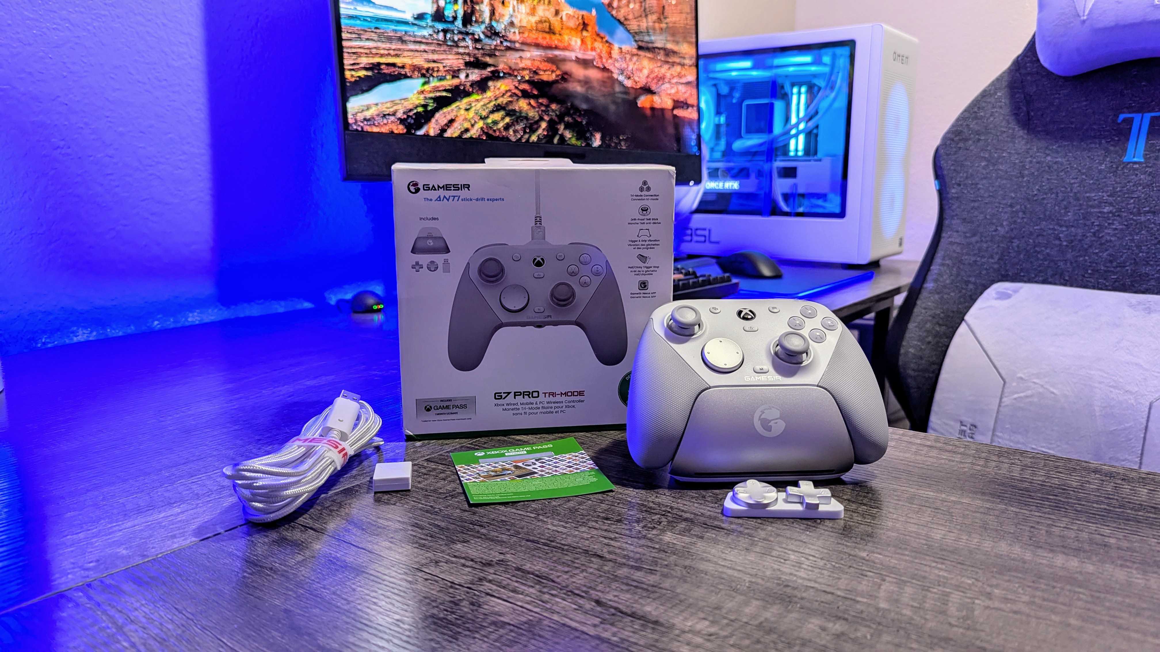 Изображение беспроводного контроллера GameSir G7 Pro.