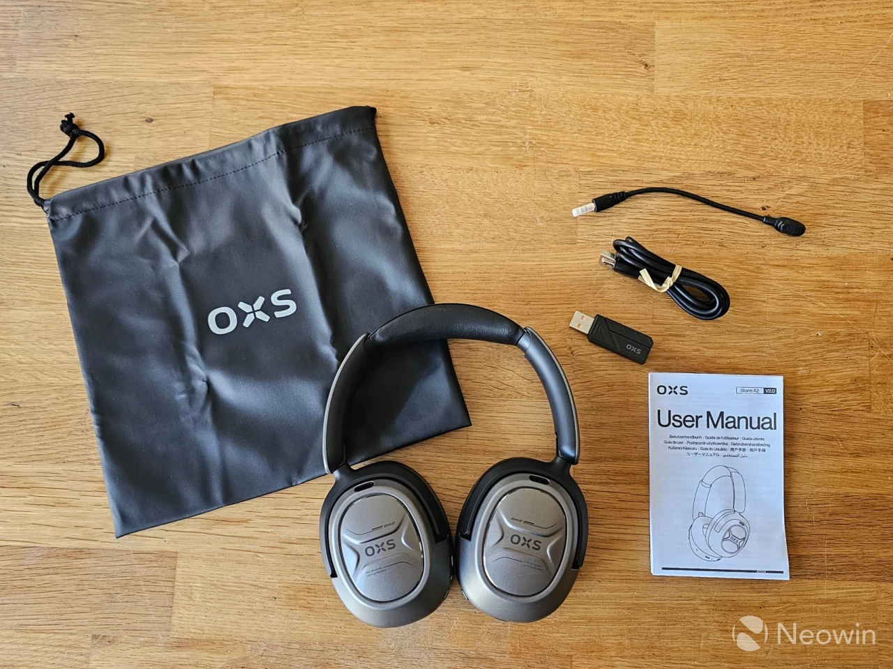 OXS Storm A2 Gaming headphones with detachable mic