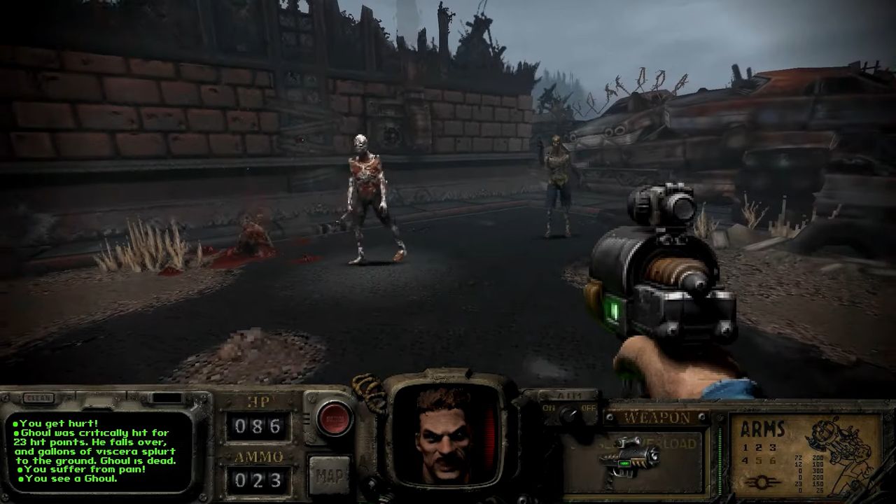 Изображение к статье: Fallout встречает DOOM: фанатский мод, который взрывает мозг! - Gaming на MSReview.net