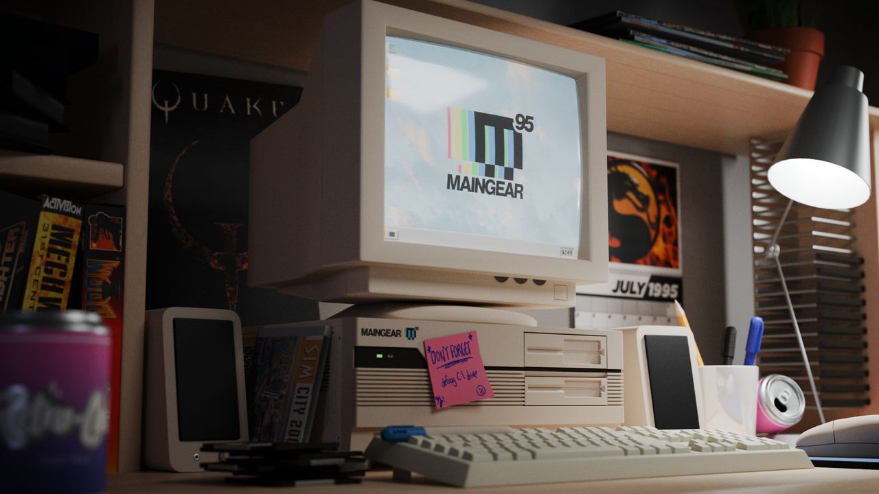 Изображение к статье: Компьютер "как из детства": Maingear Retro95 – зверь в ретро-обертке - Gaming на MSReview.net