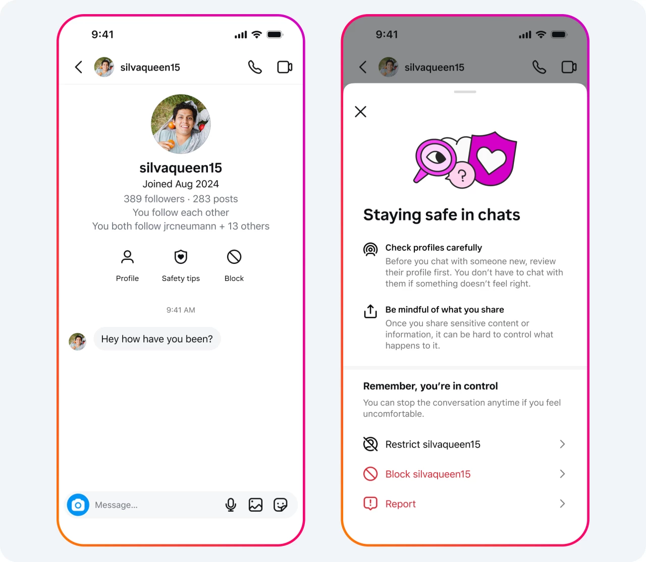 Instagram Teen Safety Features