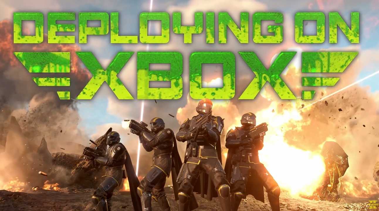 Helldivers 2 Высадка на Xbox