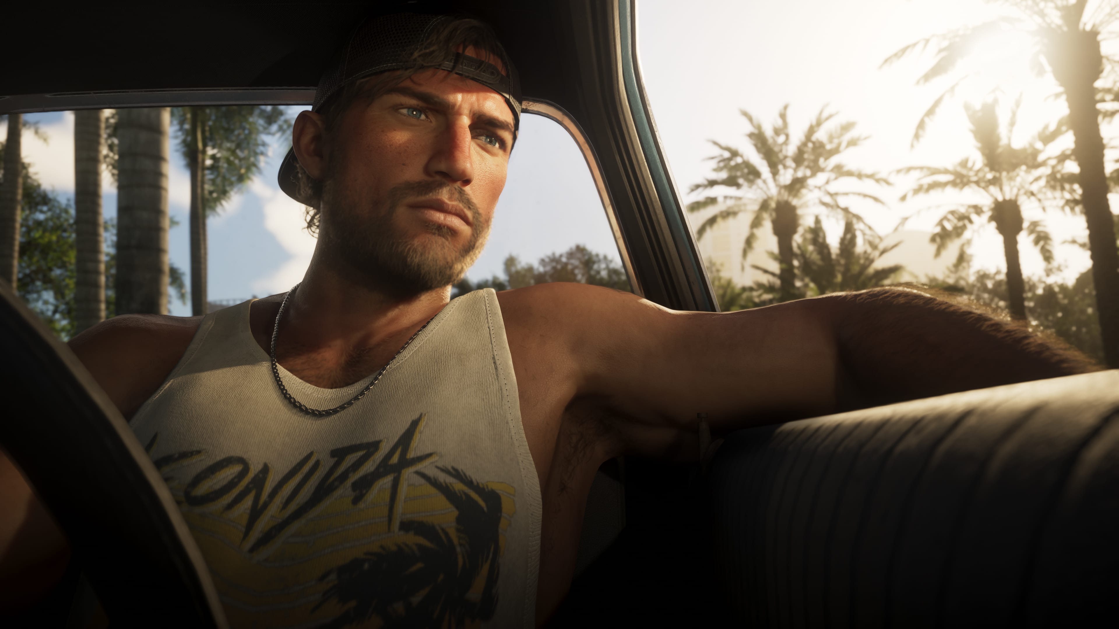 Grand Theft Auto 6 Jason in a car