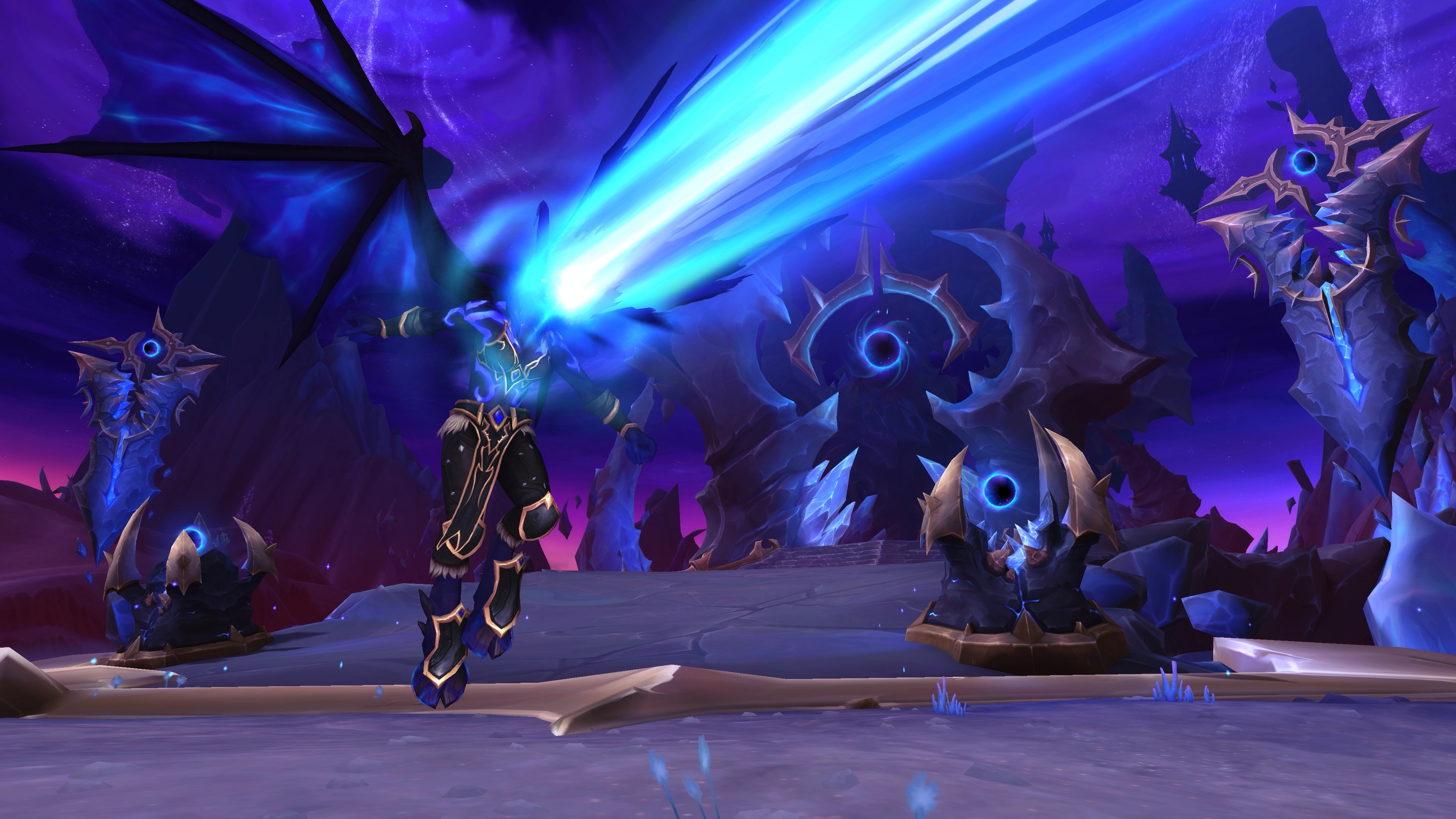 Рекламный скриншот Devourer Demon Hunter Spec в World of Warcraft: Midnight.