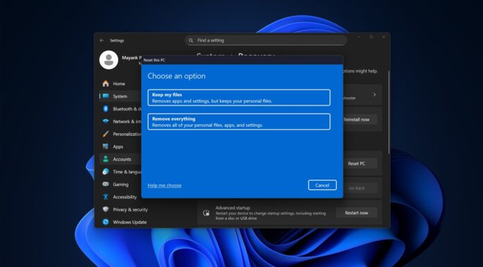 Изображение к статье: Внимание: Microsoft "сломала" функцию восстановления Windows в последних обновлениях - Windows 11 на MSReview.net