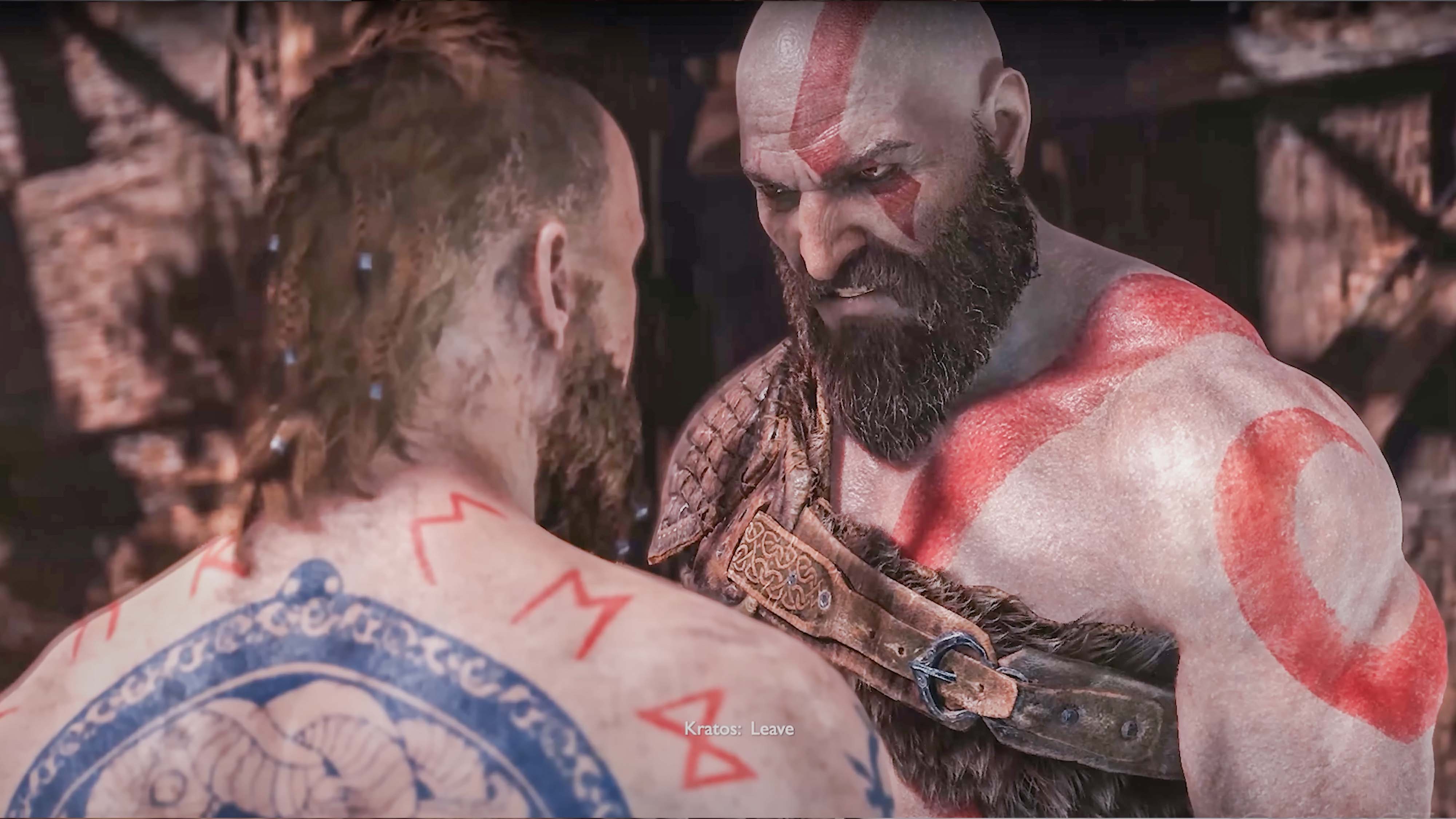 Кадр из God of War (2018)