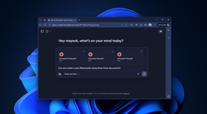 Изображение к статье: Microsoft Copilot: бесплатный анализ нескольких файлов, как в ChatGPT - Microsoft на MSReview.net