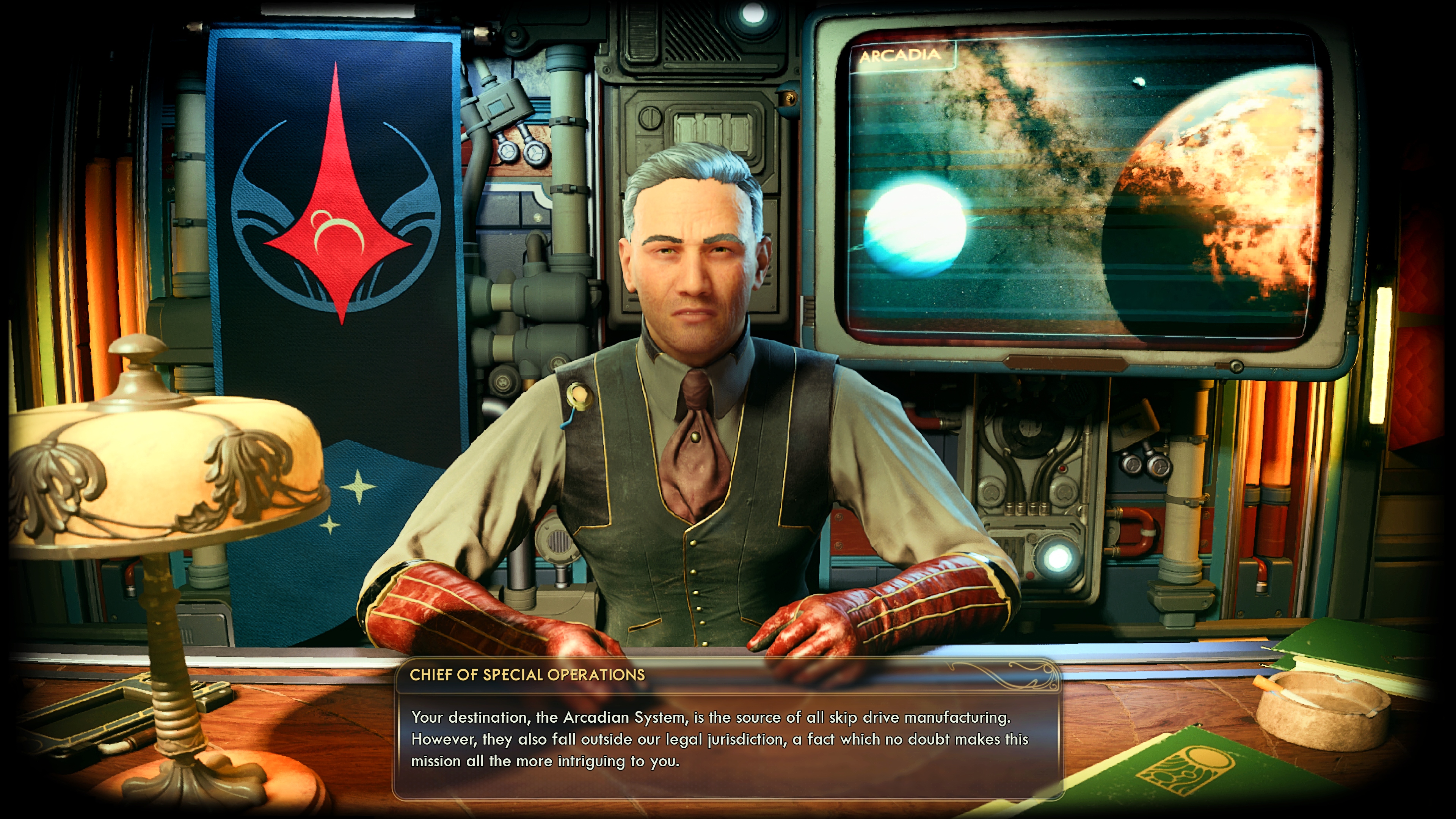 Скриншот The Outer Worlds 2 на Xbox Series X.