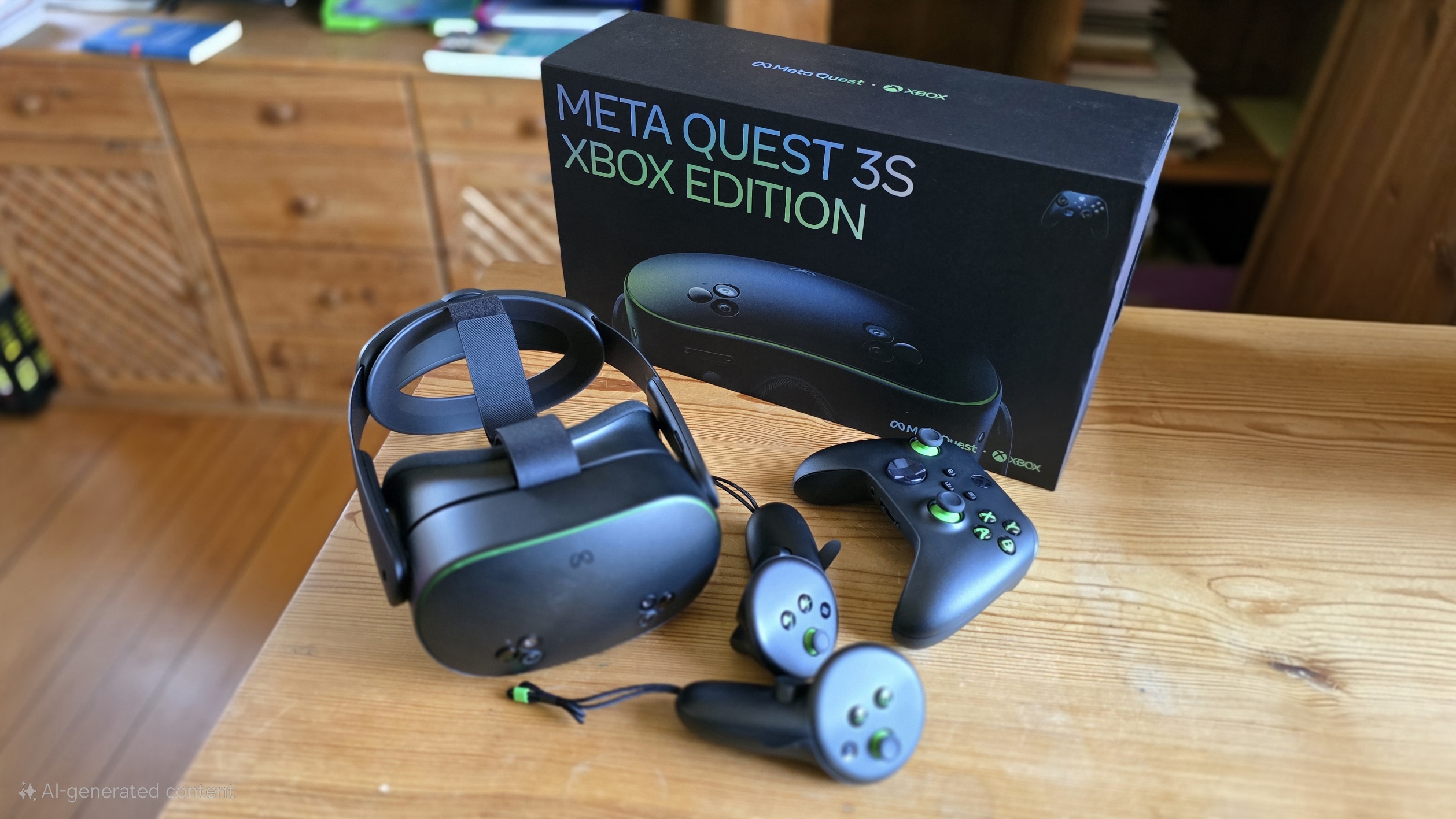 Meta Quest 3S (Xbox Edition) photographs