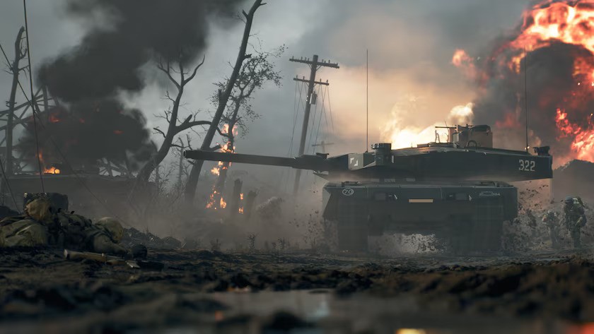 Танк в Battlefield 6