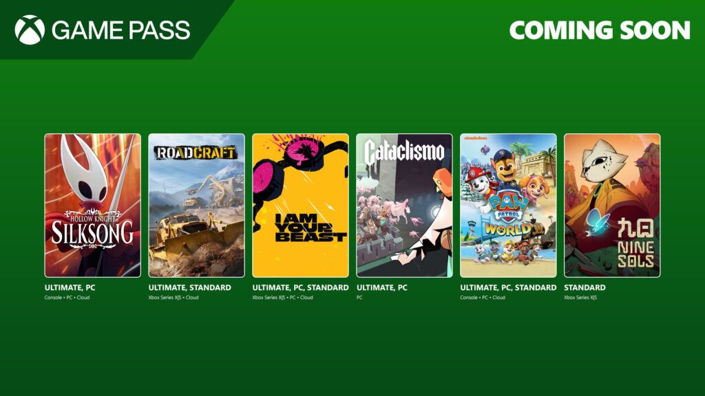 Изображение к статье: Долгожданное приключение Hollow Knight: Silksong возглавит Xbox Game Pass в сентябре! - Xbox-game-pass на MSReview.net