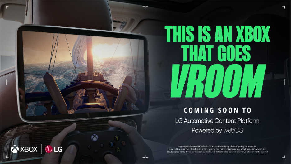 Изображение к статье: Xbox в каждой машине: Microsoft и LG открывают портал в мир игр прямо в вашем авто - Xbox-game-pass на MSReview.net