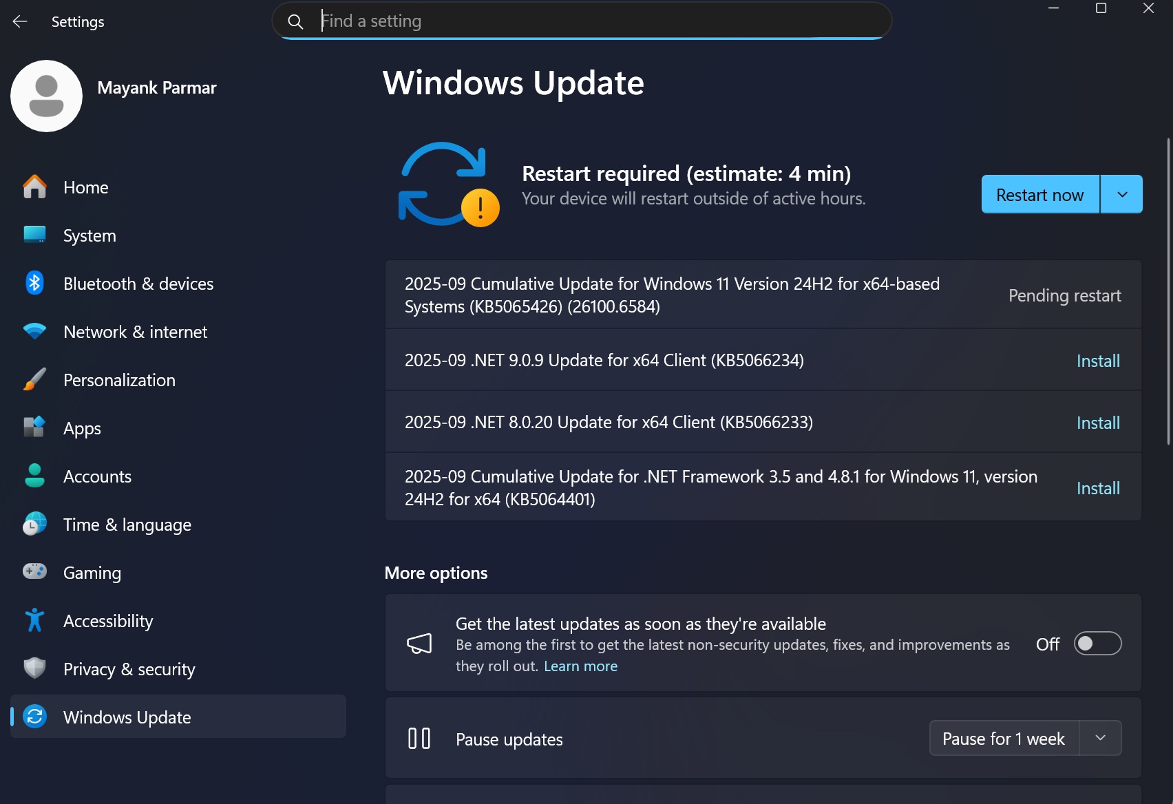 Изображение к статье: Сентябрьское обновление Windows 11: почему KB5065426 не устанавливается и как это исправить - Windows 11 на MSReview.net
