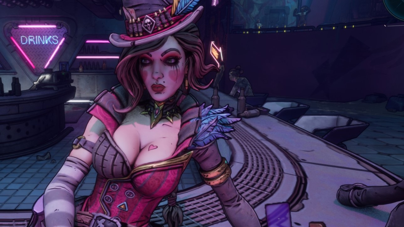 Borderlands 4 screenshot of of Mad Moxxi