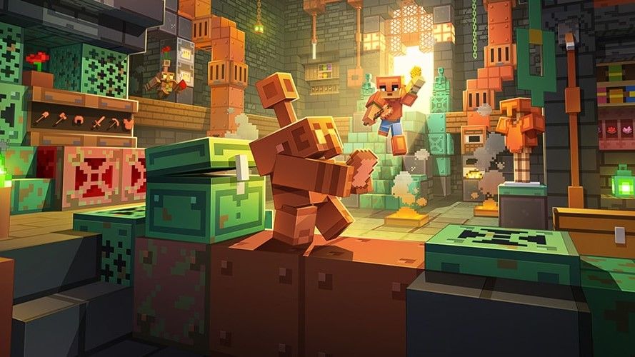 Изображение к статье: Minecraft открывает медную эру: новые возможности и забавные медные големы ждут вас! - Игры на MSReview.net
