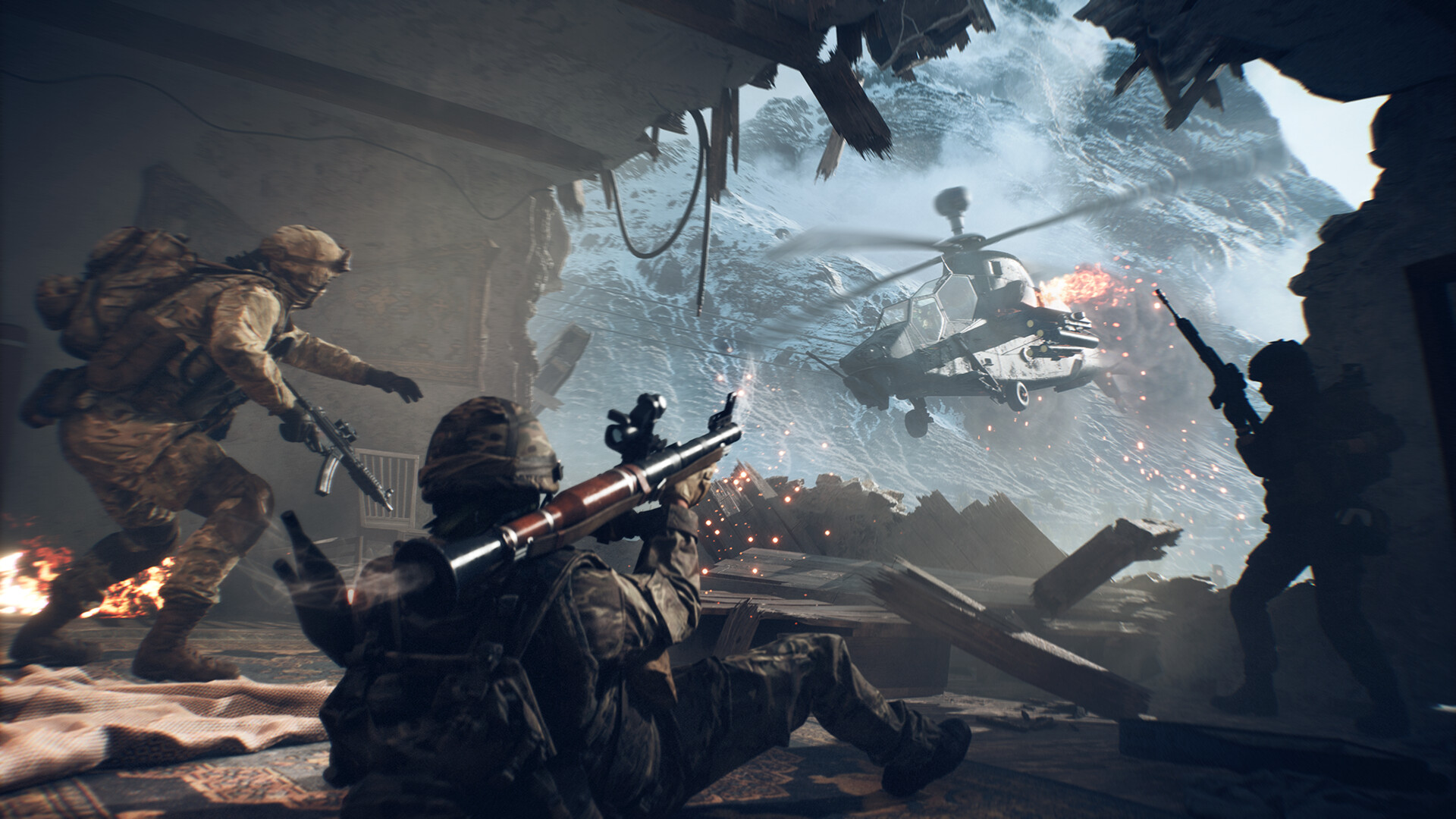 Официальные скриншоты игрового процесса Battlefield 6.