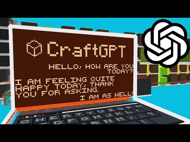 Изображение к статье: Потрясающий CraftGPT: чат-бот Minecraft, собранный из 439 миллионов блоков и... он работает! - Игры на MSReview.net