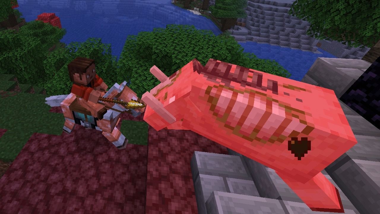 Изображение к статье: Готовьте копья и седлайте зомби: Minecraft удивляет новым обновлением! - Игры на MSReview.net